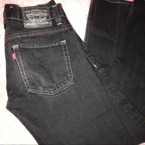 Levi’s 511 black skinnies